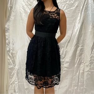 Black Lace Dress
